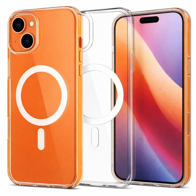 Θήκη TPU Ancus Magnetic Ring για Apple iPhone 17 Διάφανη