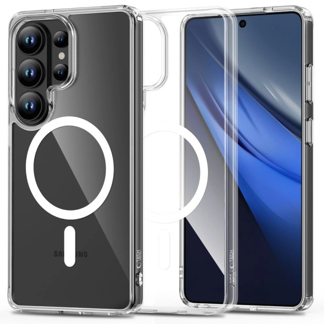 Θήκη TPU Ancus Magnetic Ring για Samsung SM-S948 Galaxy S26 Ultra Διάφανη