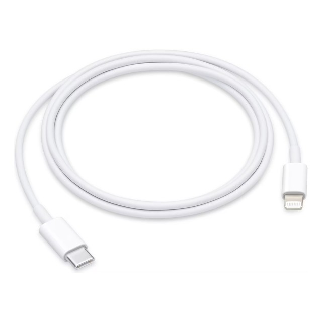 Καλώδιο σύνδεσης Apple USB-C σε Lightning  MUQ93ZM/A Λευκό 1m