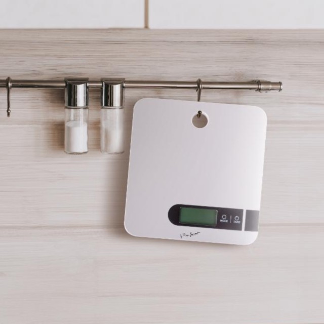 Ζυγαριά Κουζίνας Digital Lamart LT7095 Μεγ. Βάρος 5kg και Ακρίβεια 1g Λευκή