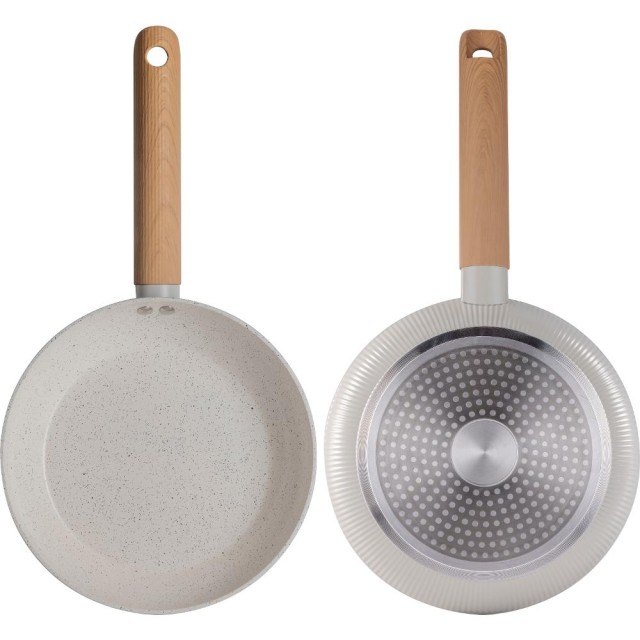 Τηγάνι Κεραμικό Αντικολλητικό 20cm CERAMIC Lamart LT1314 Λευκό