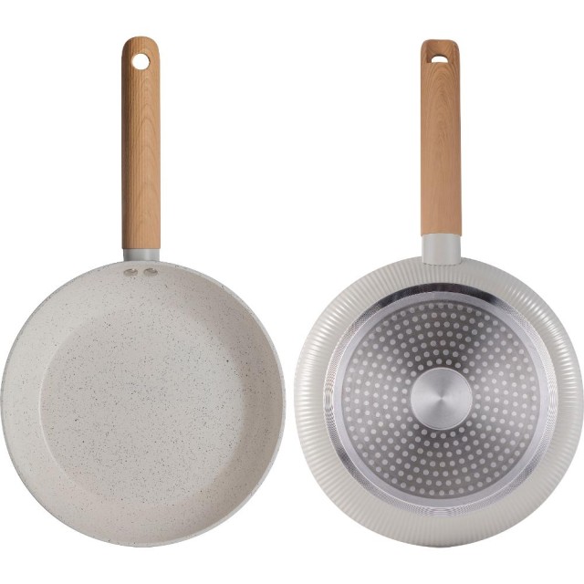 Τηγάνι Κεραμικό Αντικολλητικό 24cm CERAMIC Lamart LT1315 Λευκό