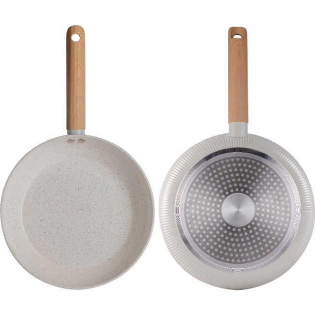 Τηγάνι Κεραμικό Αντικολλητικό 28cm CERAMIC Lamart LT1316 Λευκό