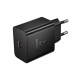Φορτιστής Ταξιδίου Hoco N77 Star GaN 45W Fast Charge με 1xUSB-C Μαύρος
