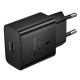 Φορτιστής Ταξιδίου Hoco N76 Star GaN 25W Fast Charge με 1xUSB-C Μαύρος