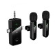 Σετ Μικρόφωνα Πέτου Ασύρματα Hoco L20C Fair Lavalier USB-C AUX Lightning 2.4Ghz Εμβέλεια 15m Digital Noise Cancellation ENC εως και 7 Ώρες Λειτουργίας