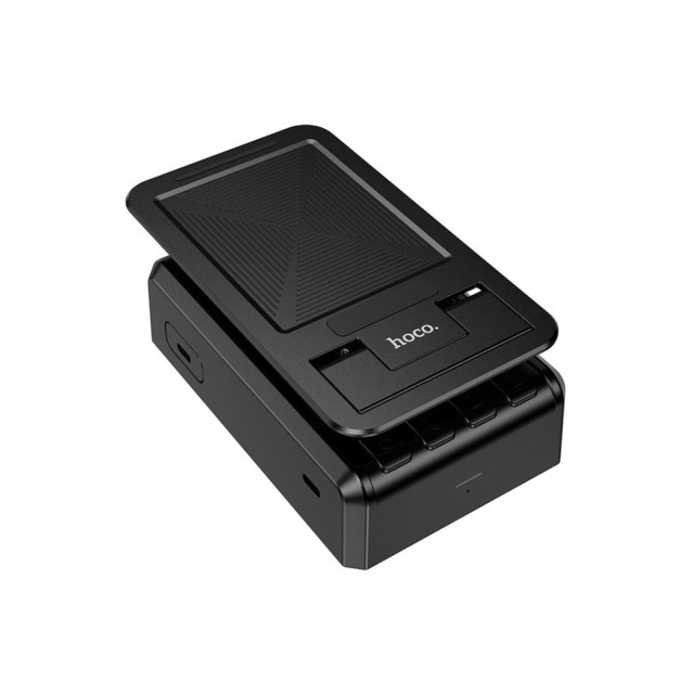 Φορητό Ηχείο/ Βάση Κινητού Wireless Hoco HC45 Wave BT 6.0 1000mAh 3W με Χειριστήριο εως και 5 Ώρες Χρήσης Μαύρο