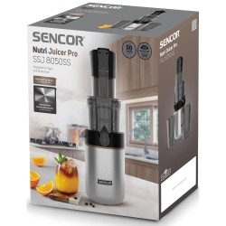 Αποχυμωτής Sencor SSJ 8050SS 200W Nutri Pro Μαύρο/Ασημί