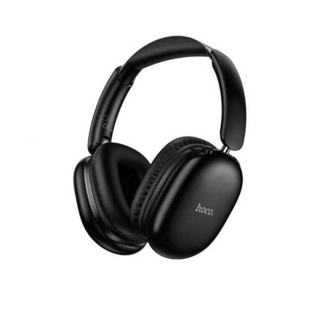 Wireless Hands Free Hoco W73 Graceful HiFi Audio v6.0 400mAh 45 Ώρες Ομιλίας AUX USB-C Μαύρα