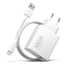 Φορτιστής Ταξιδίου Xiaomi Charge Combo 100W BHR095VEU Quick Charge 3.0 με Καλώδιο USB-C 1μ