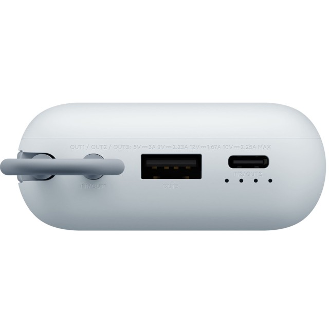 Xiaomi Power Bank 10000mAh BHR9073GL 22.5W με 1xUSB-A 1xUSB-C και Ενσωματωμενο Καλώδιο Blue