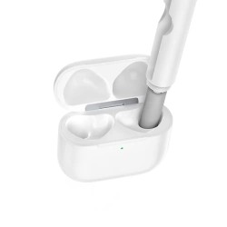 Στυλό Καθαρισμού Ηλεκτρονικών Συσκευών 3 σε 1 Hoco UT1 με Αναδιπλούμενη Βούρτσα Μεταλλική Άκρη και Σφουγγαράκι