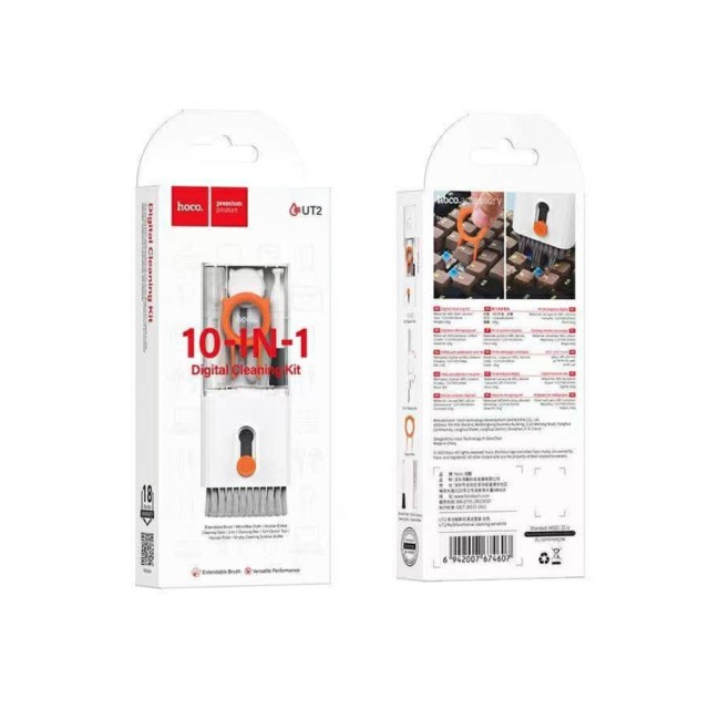 Κιτ Καθαρισμού 10 σε 1 Hoco UT2 για Κινητά Τάμπλετ Ακουστικά Λάπτοπ και Πληκτρολόγια