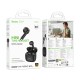 Wireless Hands Free Hoco EW205 Peaceful TWS Hi-Fi Audio Deep Bass v6.0 200mAh 4  Ώρες Ομιλίας και Θήκη Φόρτισης Μαύρα