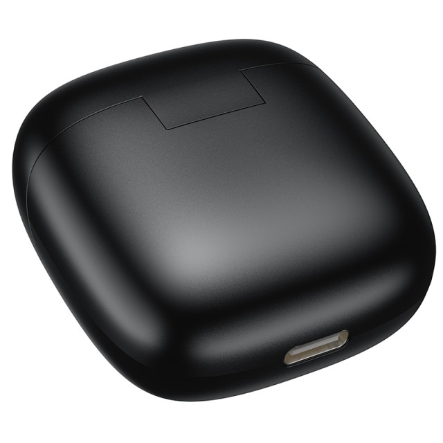 Wireless Hands Free Hoco EW205 Peaceful TWS Hi-Fi Audio Deep Bass v6.0 200mAh 4  Ώρες Ομιλίας και Θήκη Φόρτισης Μαύρα