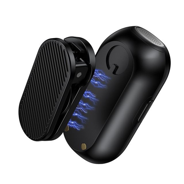 Σετ 2 Μικρόφωνα Πέτου Lavalier Ασύρματα Hoco L26 USB-C με AI Smart Μείωση Θορύβου 400mAh 6hrs Χρήσης Μαύρα