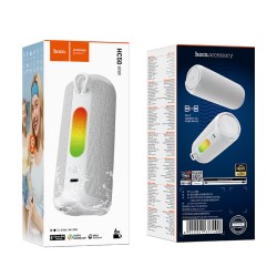 Φορητό Ηχείο Wireless Hoco HC50 Advantage v6.0 Hi-Fi Audio TWS 8W 1200mAh FM IPX4 Λευκό