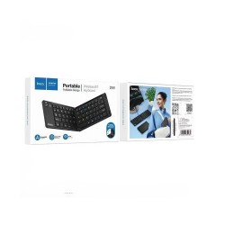 Ασύρματο Mini Πληκτρολόγιο Hoco DI81 Αναδιπλούμενο 67 Πλήκτρων v5.0 150mAh 40 Ώρες Χρήσης Μαύρο