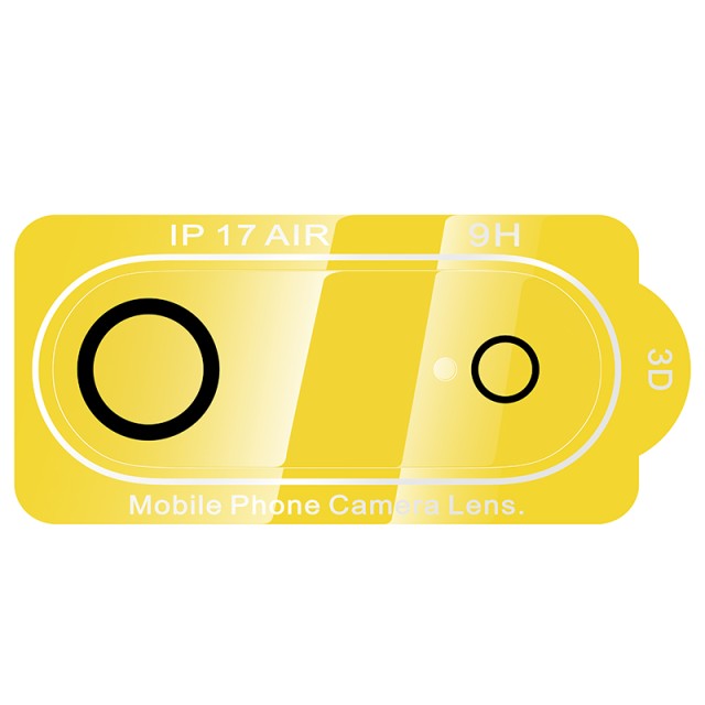 Προστασία Κάμερας Hoco G13 3D Night Shooting Circle Lens Glass για Apple iPhone Air Μαύρο 25 Τεμ.