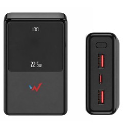 Power Bank Wonder WX27D 27000mAh Fast Charge PD 22.5W 1xUSB-C και 2xUSB-A με LED Ένδειξη Φόρτισης