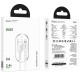 Καλώδιο σύνδεσης Hoco. DU01 Novel USB σε Lightning 2.4A για Φόρτιση και Μεταφορά Δεδομένων Λευκό 1m