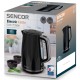 Βραστήρας Sencor SWK 7519BK 1,7lt 2200W  Μαύρο
