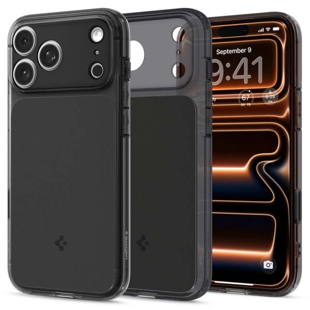 Θήκη Spigen Ultra Hybrid T Magsafe για Apple iPhone 17 Pro Max Ματ Μαύρη