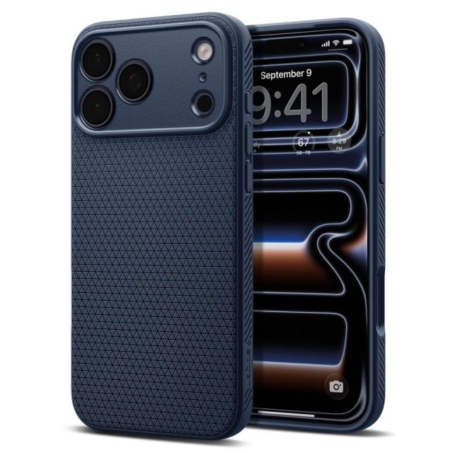 Θήκη Spigen Liquid Air για Apple iPhone 17 Pro  Max Μπλε