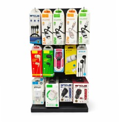 Stand Hoco με Αξεσουάρ Hoco Φορτιστές, Καλώδια Σύνδεσης, Hands Free 120 Τεμαχίων Δωρο Stand 51056