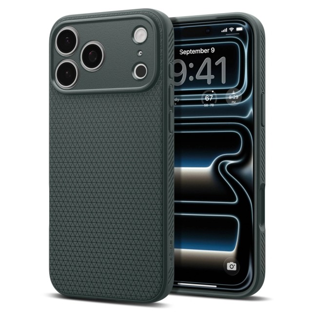 Θήκη Spigen Liquid Air για Apple iPhone 17 Pro Max Πράσινη
