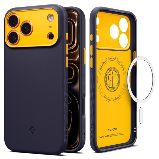 Θήκη Spigen Nano Pop Magsafe για Apple iPhone 17 Pro Max Μωβ Θήκη Spigen Nano Pop Magsafe για Apple iPhone 17 Pro Max Μωβ