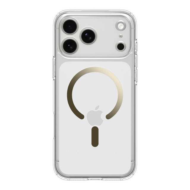 Θήκη Spigen Ultra Hybrid Magsafe για Apple iPhone 17 Pro Max Διάφανο-Χρυσό