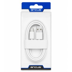 Καλώδιο σύνδεσης Ancus USB-A σε USB-C Λευκό 1m