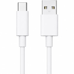 Καλώδιο σύνδεσης Ancus USB-A σε USB-C Λευκό 1m