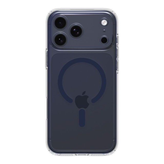 Θήκη Spigen Ultra Hybrid Magsafe για iPhone Apple 17 Pro  Διάφανο-Σκούρο Μπλε