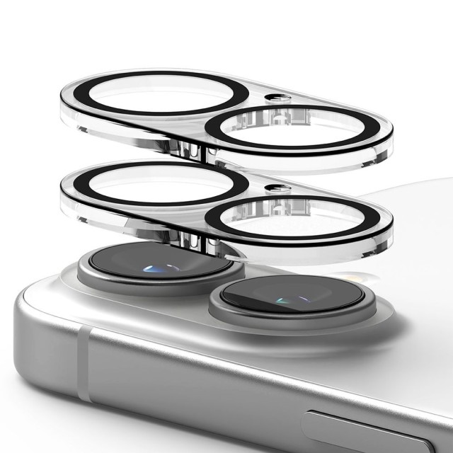 Προστασία Κάμερας Ringke για Apple iPhone 16 16 Plus Διάφανο 2 Τεμαχίων