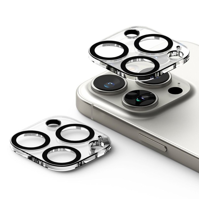 Προστασία Κάμερας Ringke για Apple iPhone 16 Pro 16 Pro Max Διάφανο 2 Τεμαχίων