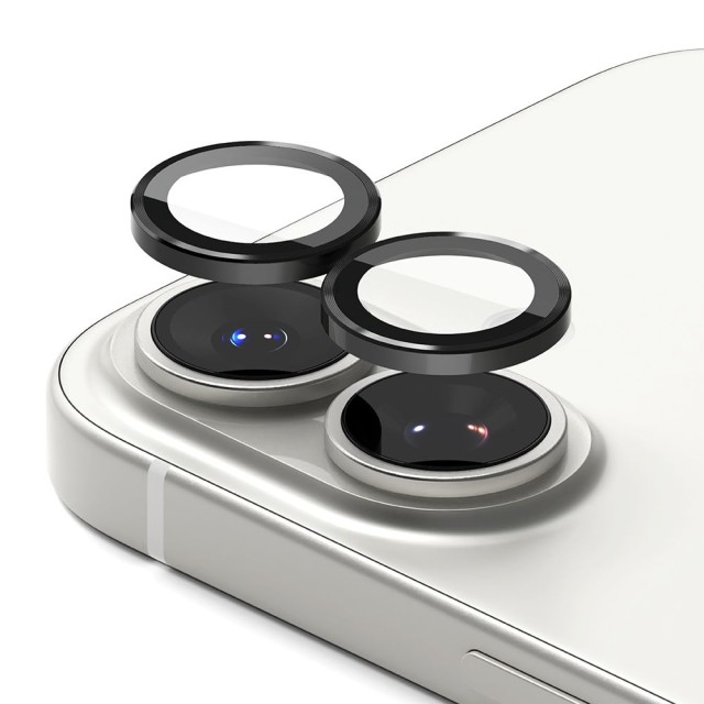 Προστασία Κάμερας με Πλαίσιο Ringke για Apple iPhone 17  Μαύρο 2 Τεμαχίων