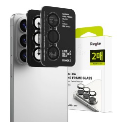 Προστασία Κάμερας με Πλαίσιο Ringke για Samsung SM-S942 Galaxy S26 SM-S947 Galaxy S26+  Μαύρο 2 Τεμαχίων