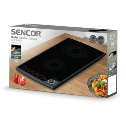 Φορητή Επαγωγική Εστία SCP 5414GY Διπλή 3100W με 10 Επιλογές Θερμοκρασίας και Timer