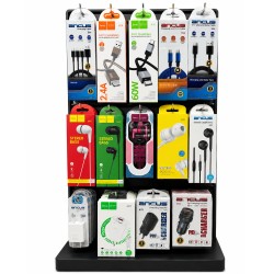 Stand με Αξεσουάρ Φορτιστές, Καλώδια Σύνδεσης, Hands Free 120 Τεμαχίων Stand 51056