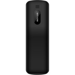 Maxcom MM34D 4G 2.4" 1000mAh με Μεγάλα Πλήκτρα, Ραδιόφωνο, Δόνηση, Φακό, Bluetooth και Βάση Φόρτισης Μαύρο