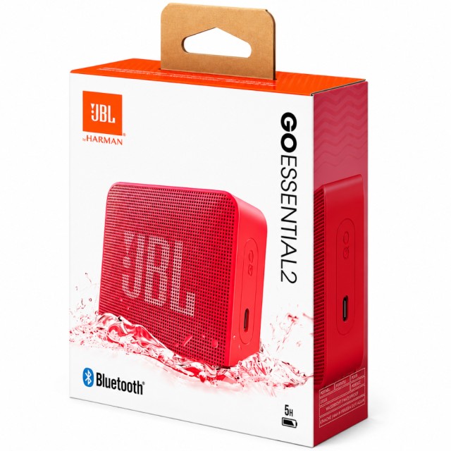 Φορητό Ηχείο Bluetooth JBL Go Essential 2 3.1W IPX7 5h Playtime Κόκκινο Φορητό Ηχείο Bluetooth JBL Go Essential 2 3.1W IPX7 5h Playtime Κόκκινο