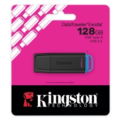 Kingston Flash Drive DataTraveler Exodia Gen 1 128GB USB 3.2 DTXG2/128