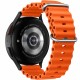 Watchband Hoco WH01 Flexible Series για Samsung Huawei Xiaomi Vivo OPPO κα 22mm Universal Πορτοκαλί Silicon Band