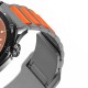 Watchband Hoco WH27 Flexible Series Silicon Strap για Samsung Huawei Xiaomi Vivo OPPO κα 22mm Universal Γκρι-Πορτοκαλί