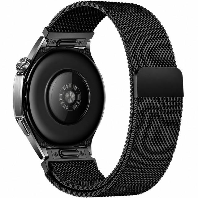 Watchband Hoco WH28 Pretty Series Steel Strap για Samsung Huawei Xiaomi Vivo OPPO κα 22mm Universal Μαύρο