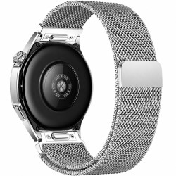 Watchband Hoco WH28 Pretty Series Steel Strap για Samsung Huawei Xiaomi Vivo OPPO κα 22mm Universal Ασημί