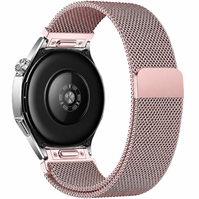 Watchband Hoco WH28 Pretty Series Steel Strap για Samsung Huawei Xiaomi Vivo OPPO κα 22mm Universal Ροζ