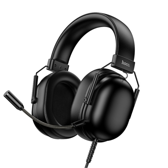 Ακουστικά Ενσύρματα Gaming Hoco W113 Dynamic Surround Stereo USB7.1 με Αποσπώμενο Μικρόφωνο Καλώδιο USB-A 2m Μαύρα Ακουστικά Ενσύρματα Gaming Hoco W113 Dynamic Surround Stereo USB7.1 με Αποσπώμενο Μικρόφωνο Καλώδιο USB-A 2m Μαύρα